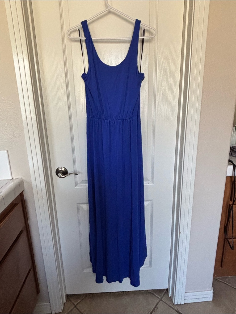 Felicity & Coco Sleeveless Scoop Neck Maxi Dress - Royal Blue